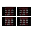 thumbnail image 1 of MKHERT Funny Pi Sign and Pi Numbers Mathematics Placemats Table Mats for Dining Room Kitchen Table Decoration 12x18 inch,Set of 4, 1 of 4