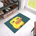 thumbnail image 1 of MKHERT Funny Pixel Art Duck Doormat Rug Home Decor Floor Mat Bath Mat 23.6x15.7 inch, 1 of 3