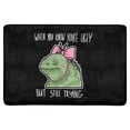thumbnail image 1 of MKHERT Funny Quotes Lizard When You Know You're Ugly Doormat Rug Home Decor Floor Mat Bath Mat 23.6x15.7 inch, 1 of 3