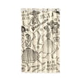 thumbnail image 1 of MKHERT Funny Skull Design Window Curtain Living Room,Bedroom Window Drapes 52x84 inch, 1 of 2