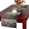 thumbnail image 1 of MKHERT Funny Wise Owl Sitting on Books Table Runner Home Decor for Home Kitchen Dining Wedding Party 16x72 Inch, 1 of 2