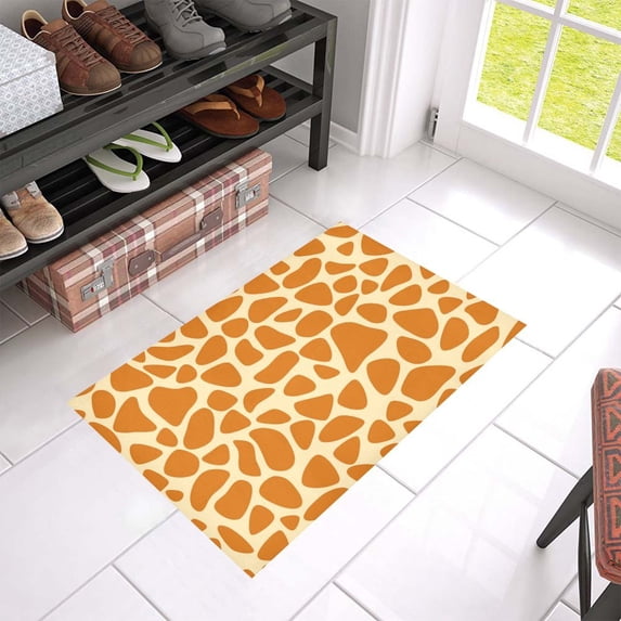 MKHERT Giraffe Doormat Rug Home Decor Floor Mat Bath Mat 23.6x15.7 inch