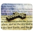 thumbnail image 1 of MKHERT Golden Cross and Holy Bible Rectangle Mousepad Mat For Mouse Mice Size 9.84x7.87 inches, 1 of 1