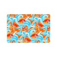 thumbnail image 1 of MKHERT Goldfish Artwork Doormat Rug Home Decor Floor Mat Bath Mat 23.6x15.7 inch, 1 of 3