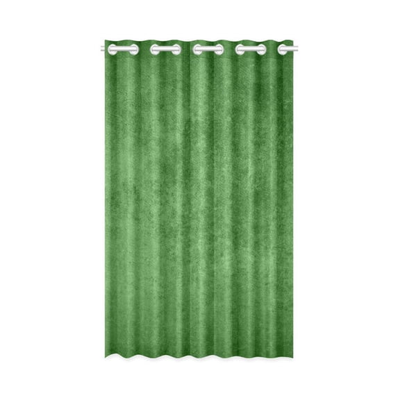 MKHERT Green Thermal Insulated Blackout Window Curtain Kitchen Curtain 52x84 inch