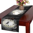 thumbnail image 1 of MKHERT Halloween Background of Witch On The Full Moon Table Runner for Office Kitchen Dining Wedding Party Banquet 16x72 Inch, 1 of 2