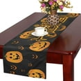 thumbnail image 1 of MKHERT Halloween Decor Funny Abstract Pumpkin Scary Face Table Runner Home Decor for Wedding Banquet Decoration 16x72 Inch, 1 of 2