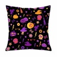 thumbnail image 1 of MKHERT Halloween Symbols Pillow Covers Pillowcase Throw Pillows 18x18 inch, 1 of 2