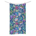 thumbnail image 1 of MKHERT Hand Drawn Seamless Pattern With Jellyfish Bath Towel Shower Towel Wash Cloth Face Towels 16x28 Inches, 1 of 3