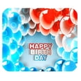 thumbnail image 1 of MKHERT Happy Birthday Balloons Rectangle Mousepad Mat For Mouse Mice Size 9.84x7.87 inches, 1 of 1