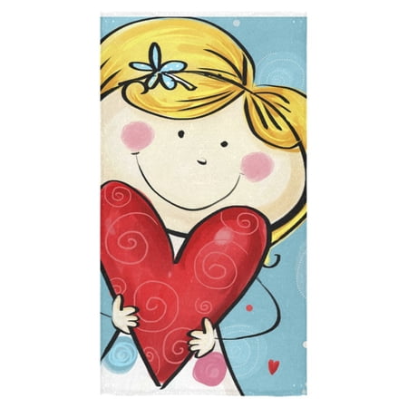 MKHERT Happy Mother's Day Bath Towel Hand Towel Shower Towel Washcloth 30x56 inch