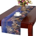 thumbnail image 1 of MKHERT Hong Kong Cityscape at Night Table Runner for Office Kitchen Dining Wedding Party Banquet 16x72 Inch, 1 of 2