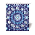 thumbnail image 1 of MKHERT Horoscope Circle Polyester Fabric Bathroom Shower Curtain 60x72 inch, 1 of 1