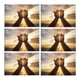 thumbnail image 1 of MKHERT Human Hands with Cross Easter Christian Bless Placemats Table Mats for Dining Room Kitchen Table Decoration 12x18 inch,Set of 6, 1 of 4