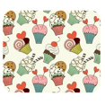 thumbnail image 1 of MKHERT Ice Cream Cake Collection Heart Rectangle Mousepad Mat For Mouse Mice Size 9.84x7.87 inches, 1 of 1