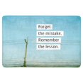 thumbnail image 1 of MKHERT Inspirational Quote Over Blue Sky Remember The Lesson Doormat Rug Home Decor Floor Mat Bath Mat 23.6x15.7 inch, 1 of 3