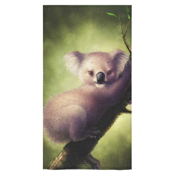 MKHERT Koala Bears Bath Towel Shower Towel Wash Cloth Face Towels 16x28 inches