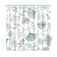 thumbnail image 1 of MKHERT Leaf Flowers and Herbs Shower Curtain Home Decor Bathroom Shower Curtain 66x72 inch, 1 of 1