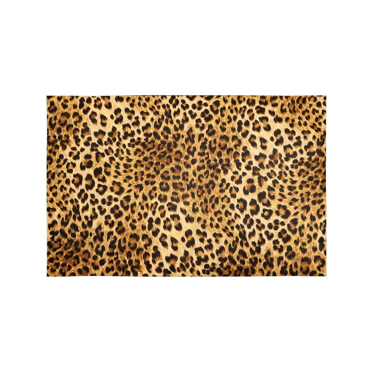 MKHERT Leopard Skins Colorful Wild Animal Print Placemats Table Mats