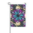 thumbnail image 1 of MKHERT Lilac and Pink Flowers Garden Flag Outdoor Flag 12x18 inch, 1 of 1