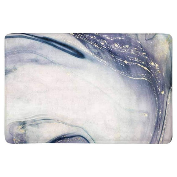 MKHERT Luxury Swirls of Marble Stone Traditional Marbling Art Doormat Rug Home Decor Floor Mat Bath Mat 23.6x15.7 inch