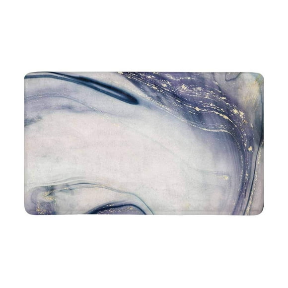 MKHERT Luxury Swirls of Marble Stone Traditional Marbling Art Doormat Rug Home Decor Floor Mat Bath Mat 30x18 inch