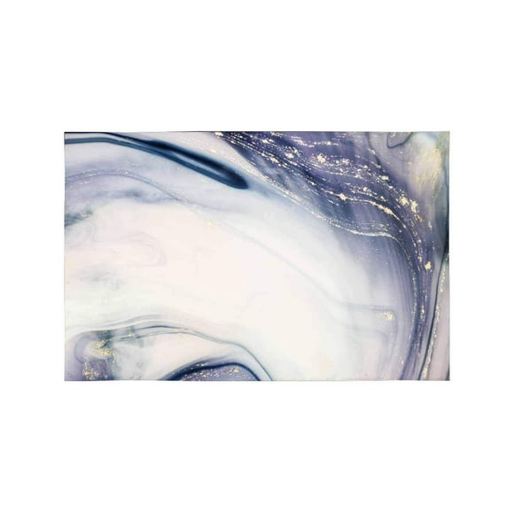 MKHERT Luxury Swirls of Marble Stone Traditional Marbling Art Placemats Table Mats for Dining Room Kitchen Table Decoration 12x18 inch,Set of 4