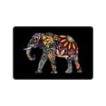 thumbnail image 1 of MKHERT Mandala Floral Elephant Doormat Rug Home Decor Floor Mat Bath Mat 23.6x15.7 inch, 1 of 3