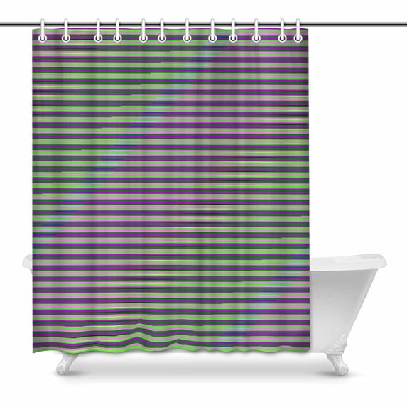 MKHERT Maple Viewing At Night Shower Curtain Bath Curtain Waterproof fabric Polyester Curtains 60x72 inch