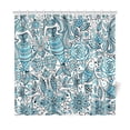 thumbnail image 1 of MKHERT Mermaid Fish And Flower Shower Curtain Home Decor Bathroom Shower Curtain 66x72 inch, 1 of 1