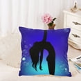 thumbnail image 1 of MKHERT Mermaid Fish Tail Throw Pillowcase Pillow Cover Cushion Couver 18x18 inch, 1 of 3