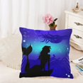 thumbnail image 1 of MKHERT Mermaid Fish Throw Pillowcase Pillow Cover Cushion Couver 18x18 inch, 1 of 3
