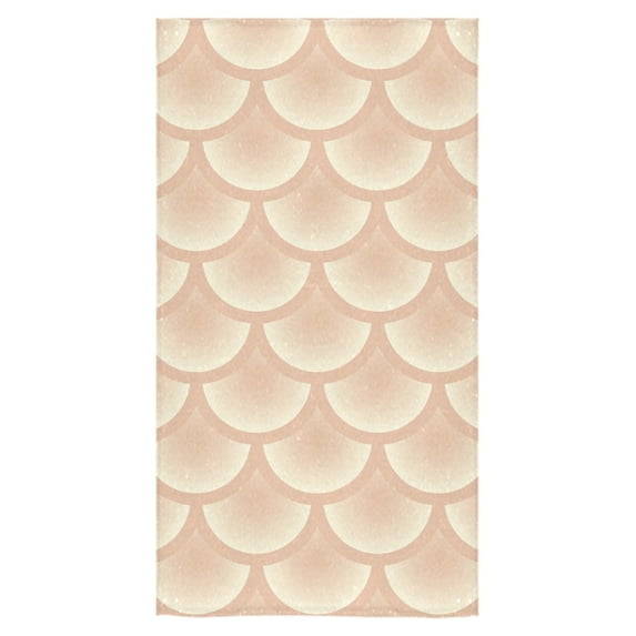 MKHERT Mermaid Scales Bath Towel Hand Towel Shower Towel Washcloth 30x56 inch