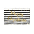 thumbnail image 1 of MKHERT Merry Christmas Gold Glittering Lettering Design Placemats Table Mats for Dining Room Kitchen Table Decoration 12x18 inch,Set of 4, 1 of 4