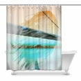 thumbnail image 1 of MKHERT Modern Shower Curtain Bath Curtain Waterproof fabric Polyester Curtains 60x72 inch, 1 of 1