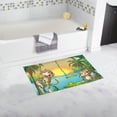 thumbnail image 1 of MKHERT Monkeys Doormat Non-slip Bath Mat Floor Mat 30x18 inch, 1 of 3