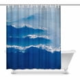 thumbnail image 1 of MKHERT Mountains Shower Curtain Bath Curtain Waterproof fabric Polyester Curtains 60x72 inch, 1 of 1