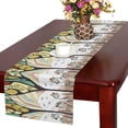 thumbnail image 1 of MKHERT Mysterious Forest with Stylized Trees Grass Flowers and Birds Table Runner for Office Kitchen Dining Wedding Party Banquet 16x72 Inch, 1 of 2