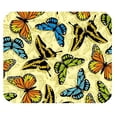 thumbnail image 1 of MKHERT Natural Collection Flying Butterfly Monarch Rectangle Mousepad Mat For Mouse Mice Size 9.84x7.87 inches, 1 of 1