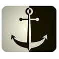 thumbnail image 1 of MKHERT Nautical Chevron Anchor Black and Grey Pattern Rectangle Mousepad Mat For Mouse Mice Size 9.84x7.87 inches, 1 of 1