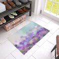 thumbnail image 1 of MKHERT Oil Painting Purple Onion Flower Doormat Rug Home Decor Floor Mat Bath Mat 23.6x15.7 inch, 1 of 3