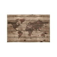 thumbnail image 1 of MKHERT Old Wood Texture with World Map in Vintage Style Placemats Table Mats for Dining Room Kitchen Table Decoration 12x18 inch,Set of 6, 1 of 4