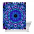 thumbnail image 1 of MKHERT Oriental Kaleidoscope Fractal Shower Curtain Bath Curtain Waterproof fabric Polyester Curtains 60x72 inch, 1 of 1