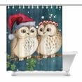 thumbnail image 1 of MKHERT Ornamental Owl Shower Curtain Bath Curtain Waterproof fabric Polyester Curtains 60x72 inch, 1 of 1