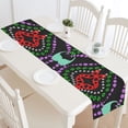 thumbnail image 1 of MKHERT Paisley Green Table Runner for Wedding Party Banquet Decoration 16x72 inch, 1 of 3