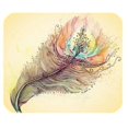 thumbnail image 1 of MKHERT Peacock Feather Print Rectangle Mousepad Mat For Mouse Mice Size 9.84x7.87 inches, 1 of 1