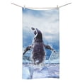 thumbnail image 1 of MKHERT Penguin On The Ice Bath Towel Hand Towel Shower Towel Washcloth 30x56 inch, 1 of 2