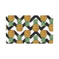 thumbnail image 1 of MKHERT Pineapple Fruit Art with Chevron Pattern Doormat Rug Home Decor Floor Mat Bath Mat 30x18 inch, 1 of 3
