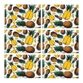 thumbnail image 1 of MKHERT Pineapple Watercolor Placemats Table Mats for Dining Room Kitchen Table Decoration 12x18 inch,Set of 6, 1 of 4