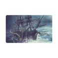 thumbnail image 1 of MKHERT Pirate Ship Catched by Octopus Tentacles Doormat Rug Home Decor Floor Mat Bath Mat 30x18 inch, 1 of 3